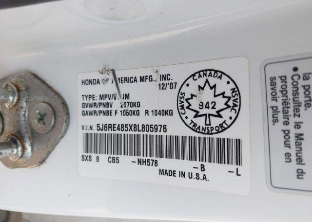 2008 HONDA CR-V EX