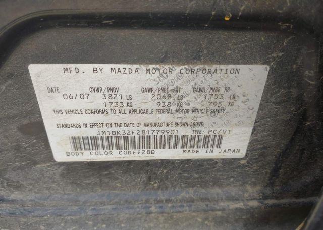 2008 MAZDA 3 I