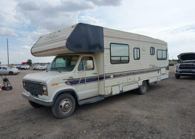 1990 FORD ECONOLINE E350 CUTAWAY VAN