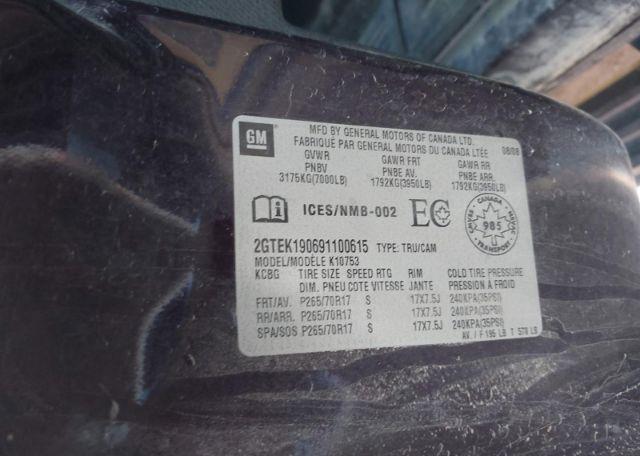 2009 GMC SIERRA K1500