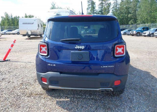 2017 JEEP renegade limited