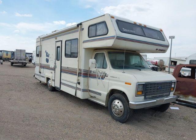 1989 FORD ECONOLINE E350 CUTAWAY VAN