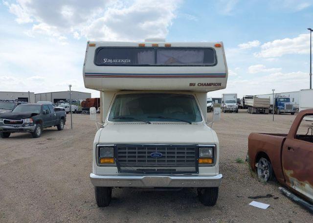 1989 FORD ECONOLINE E350 CUTAWAY VAN