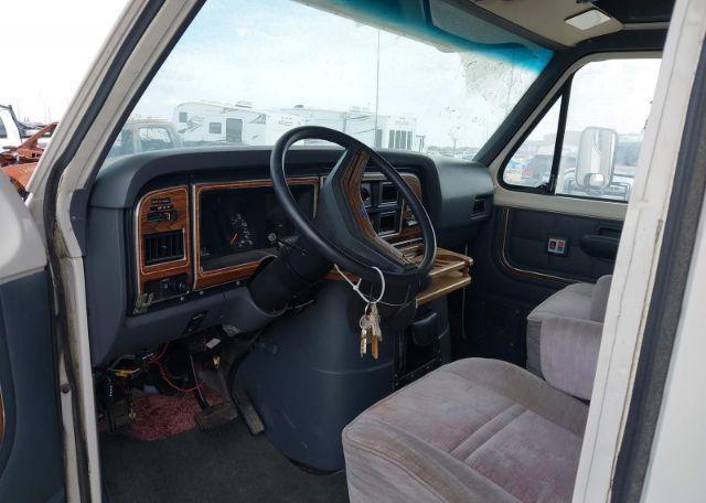 1989 FORD ECONOLINE E350 CUTAWAY VAN