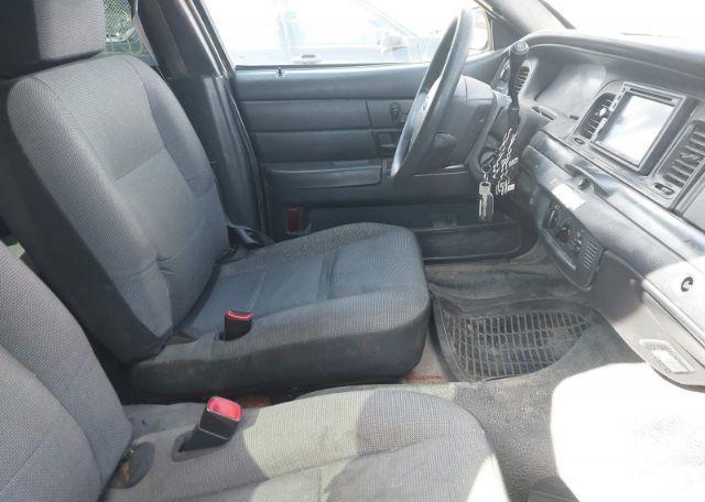 2009 FORD CROWN VICTORIA POLICE INTERCEPTOR