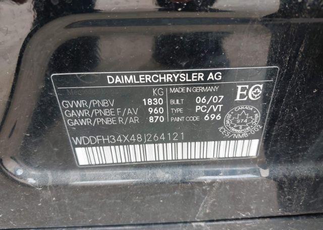 2008 MERCEDES-BENZ B200