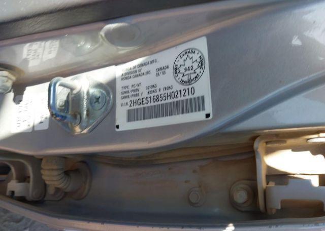 2005 HONDA CIVIC EX