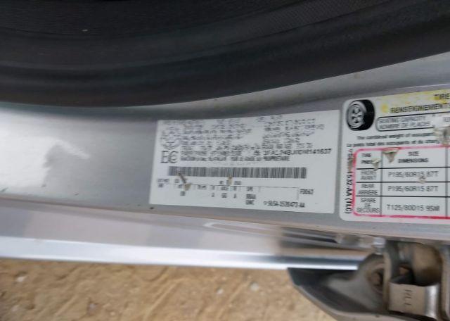 2013 FORD FIESTA SE