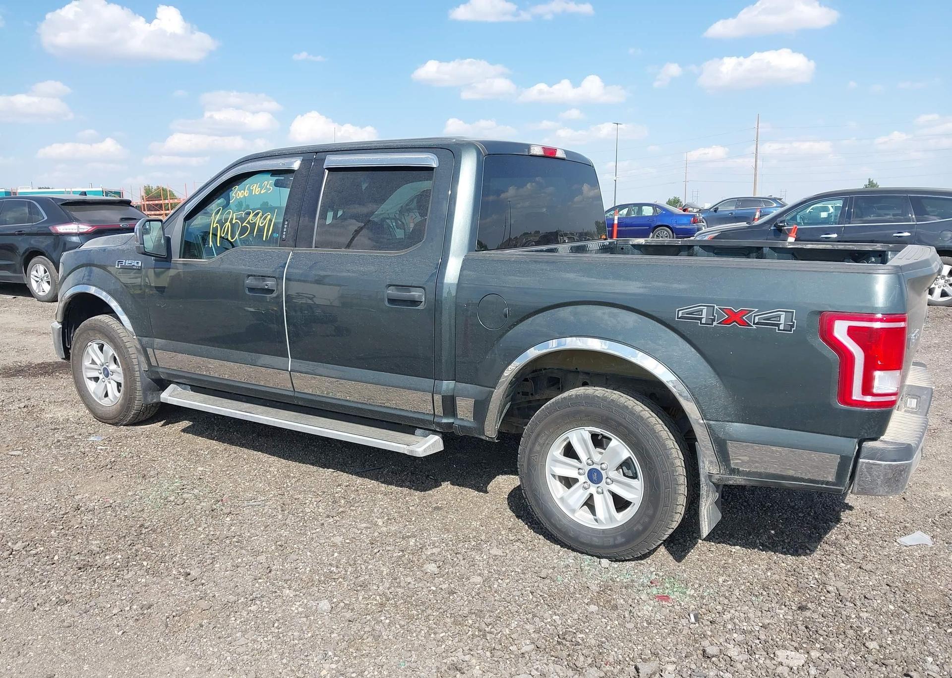 2015 FORD F150 SUPERCREW