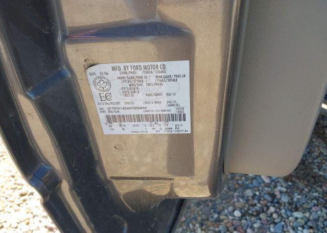 2006 FORD F150 SUPERCREW
