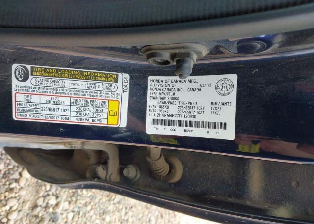 2015 HONDA CR-V EXL