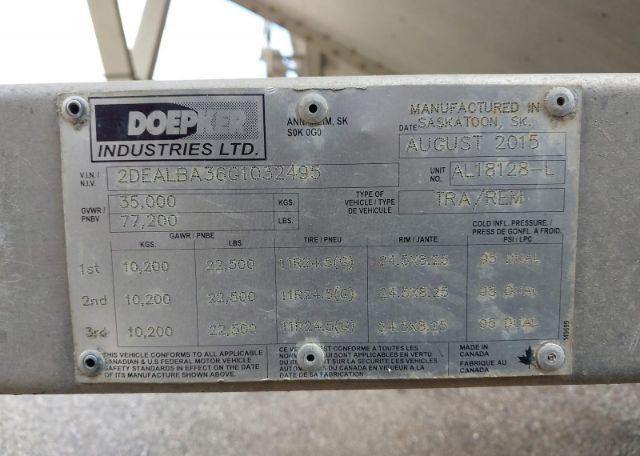 2016 DOEPKER INDUSTRIES Super B Lead