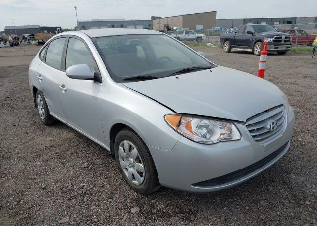2010 HYUNDAI ELANTRA BLUE