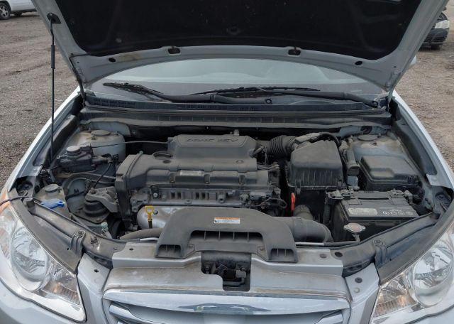 2010 HYUNDAI ELANTRA BLUE