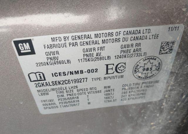 2012 GMC TERRAIN SLE