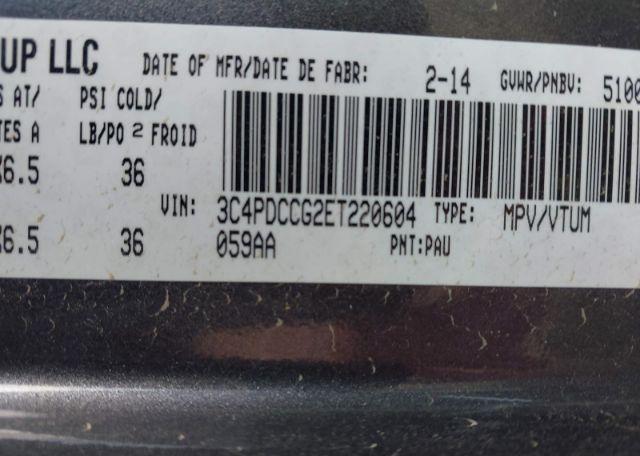 2014 DODGE JOURNEY SXT