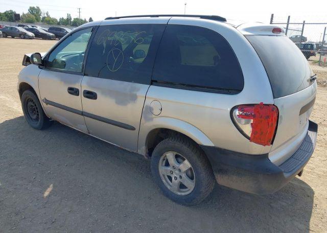 2002 DODGE CARAVAN SE