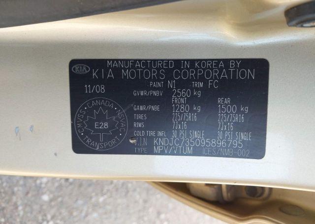 2009 KIA SORENTO LX