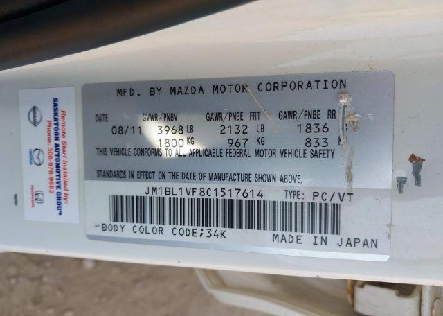 2012 MAZDA 3 I