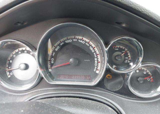 2009 PONTIAC G6 GT