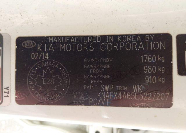 2014 KIA FORTE LX