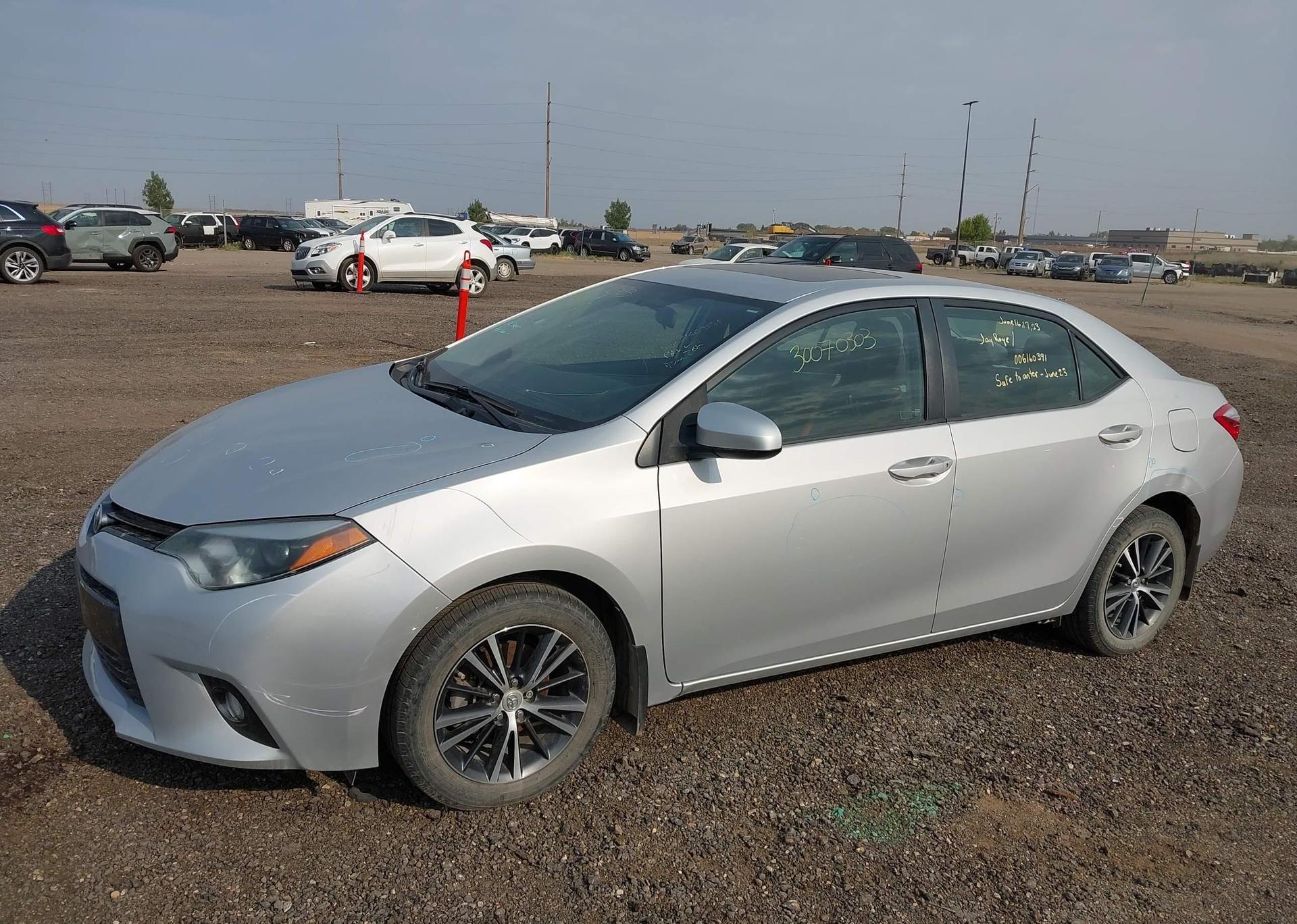 2016 TOYOTA COROLLA L