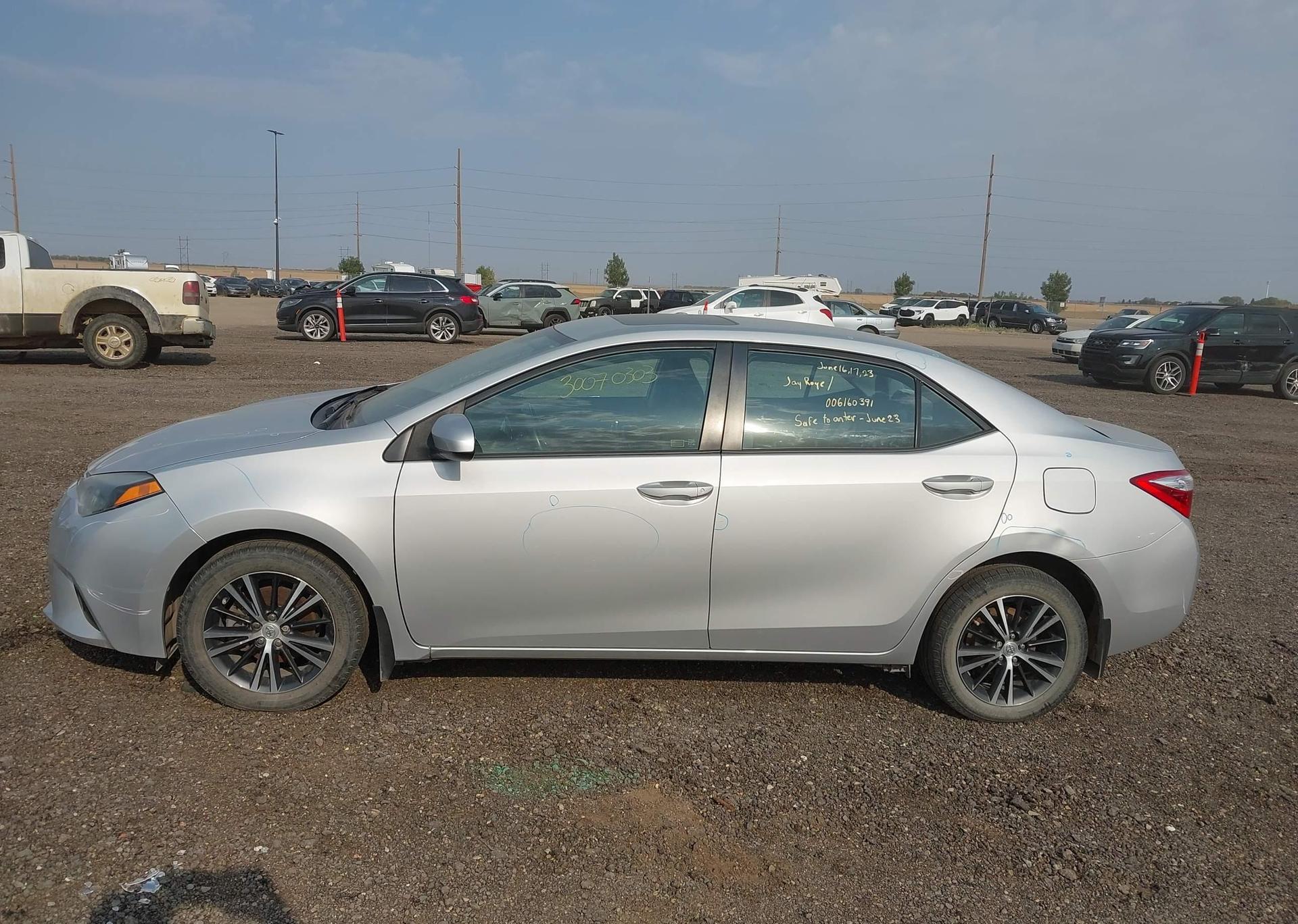 2016 TOYOTA COROLLA L