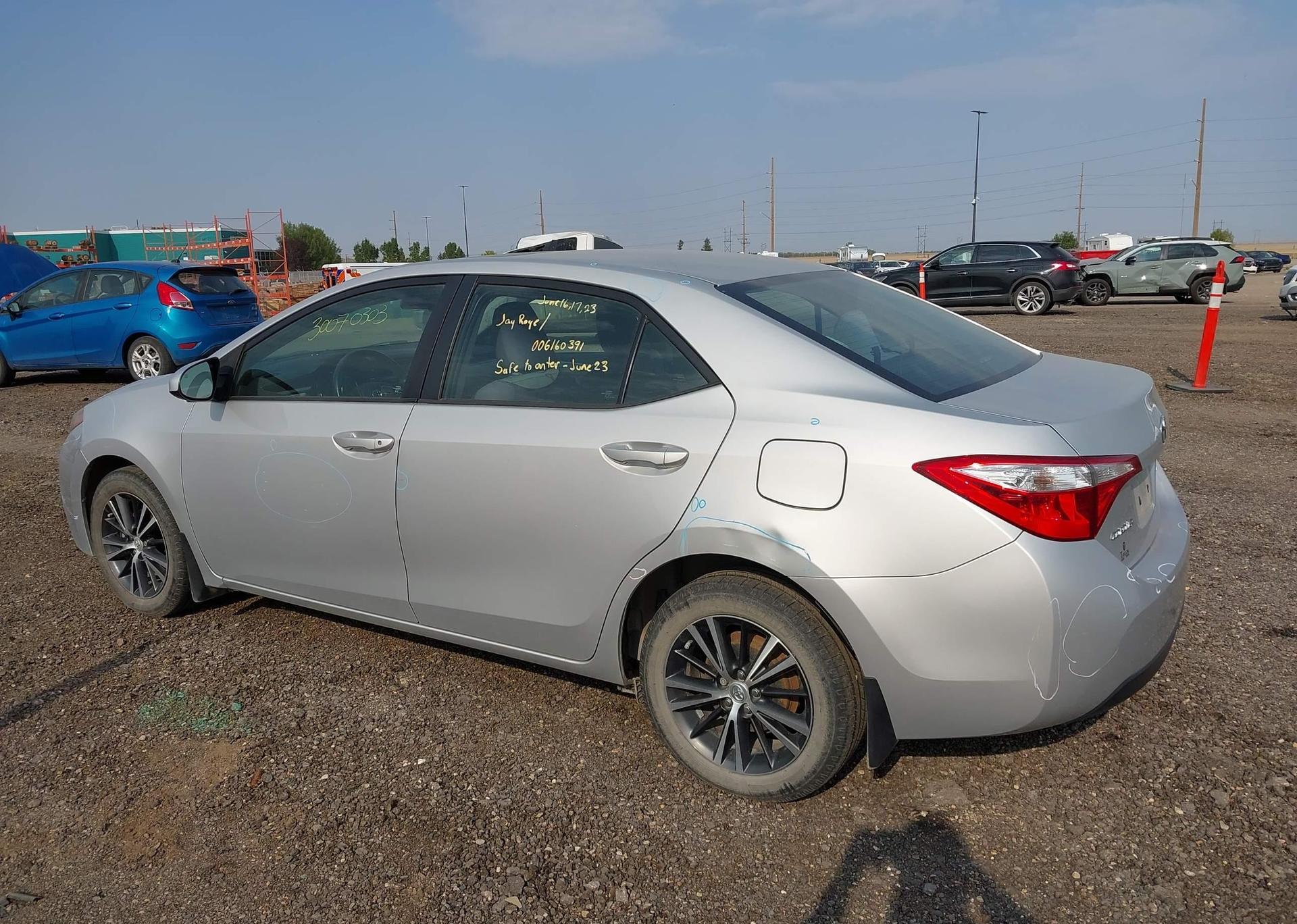 2016 TOYOTA COROLLA L