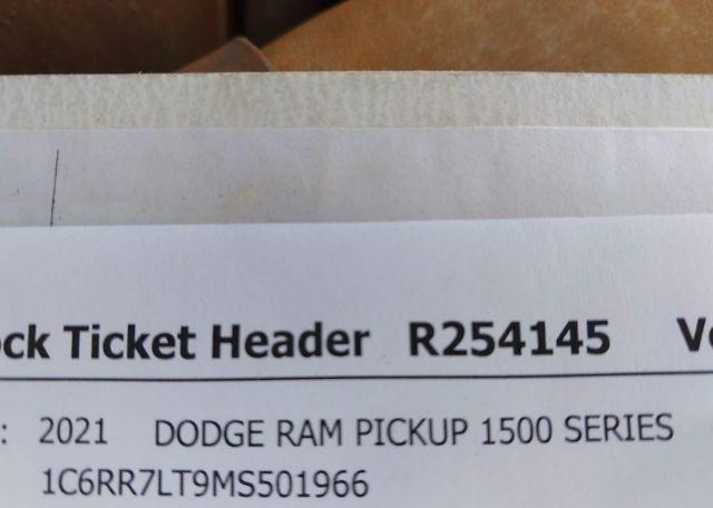 2021 RAM 1500 CLASSIC SLT