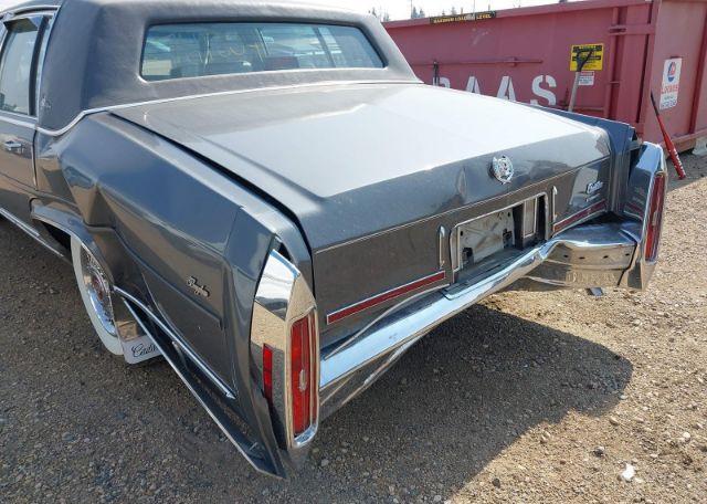 1987 CADILLAC BROUGHAM