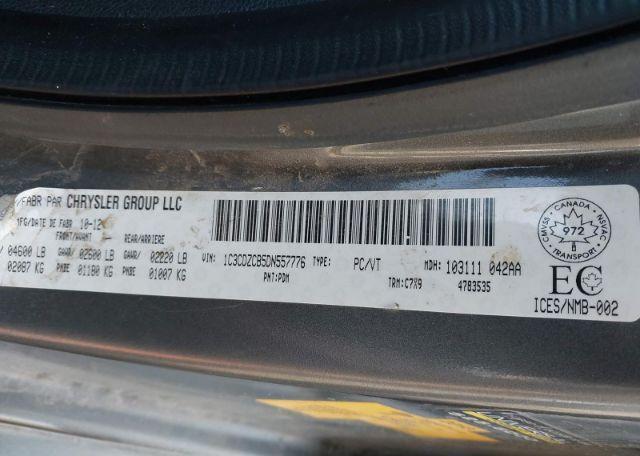 2013 DODGE AVENGER SXT