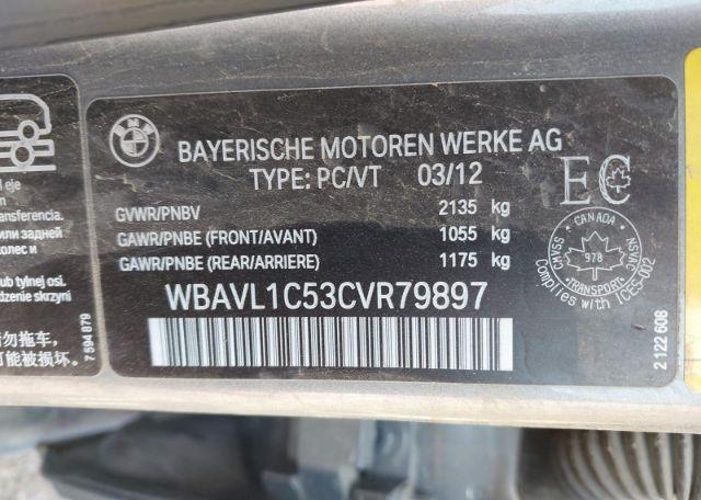 2012 BMW X1 XDRIVE28I
