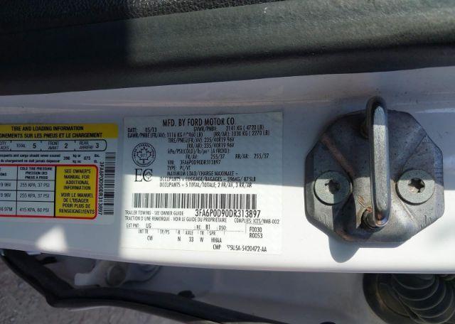 2013 FORD FUSION TITANIUM