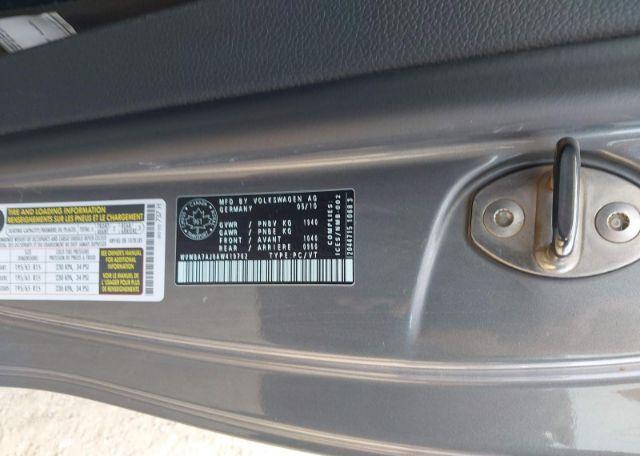 2010 VOLKSWAGEN GOLF