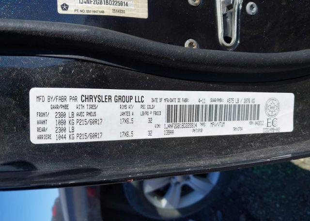 2011 JEEP PATRIOT