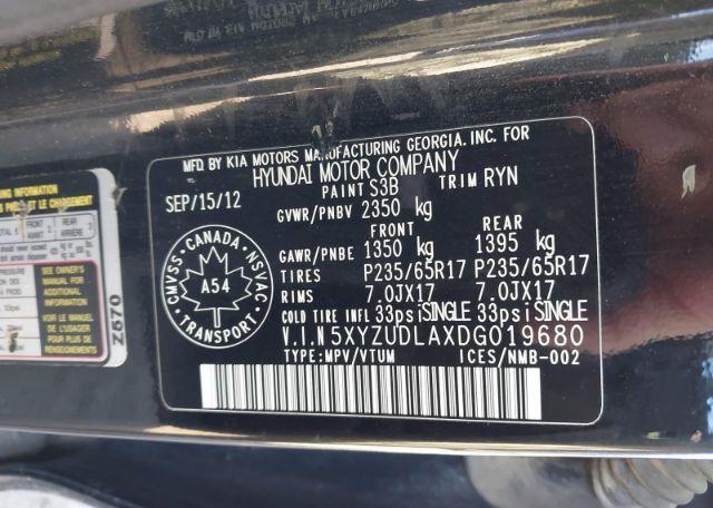 2013 HYUNDAI SANTA FE SPORT