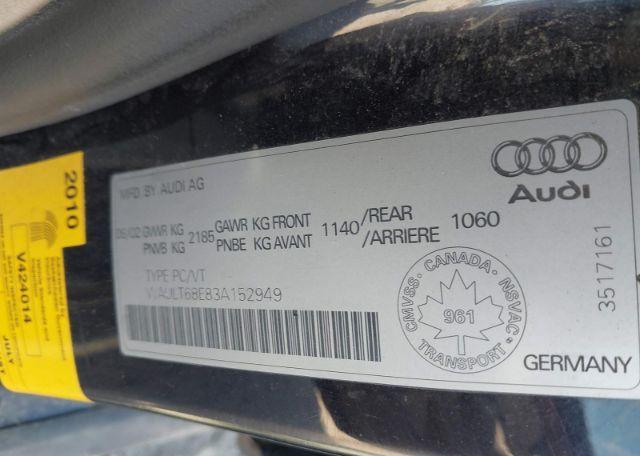 2003 AUDI A4 3.0 QUATTRO