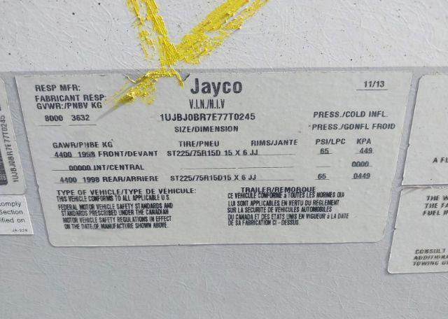 2014 JAYCO 287BHBE