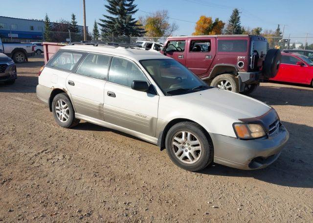 2001 SUBARU LEGACY OUTBACK AWP