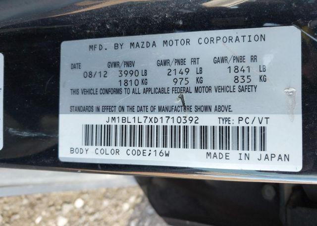 2013 MAZDA 3 I