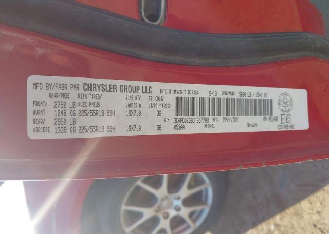 2013 DODGE JOURNEY R