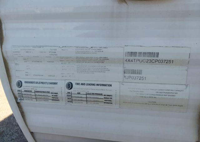2012 FOREST RIVER INC. PALOMINO PUMA TRAILER