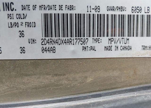 2010 DODGE GRAND CARAVAN SE