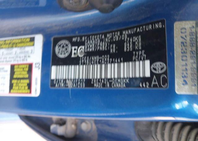 2010 TOYOTA COROLLA S