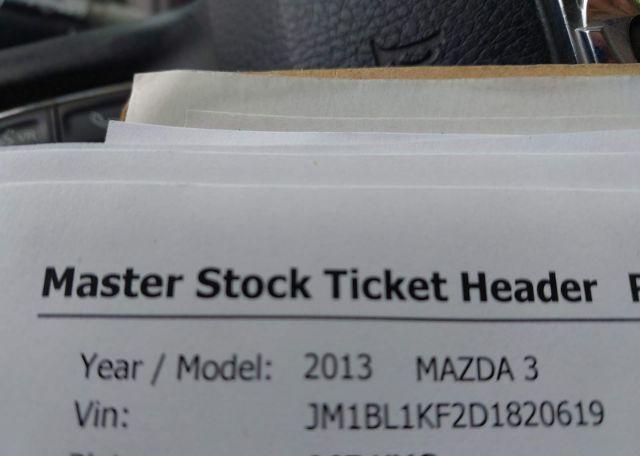 2013 MAZDA 3 I