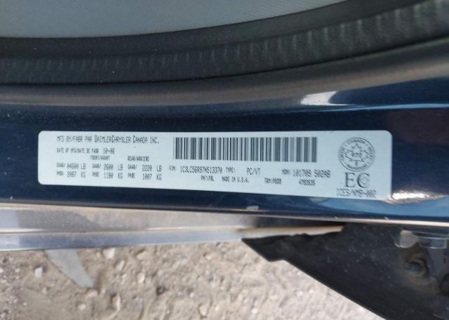 2007 CHRYSLER SEBRING TOURING