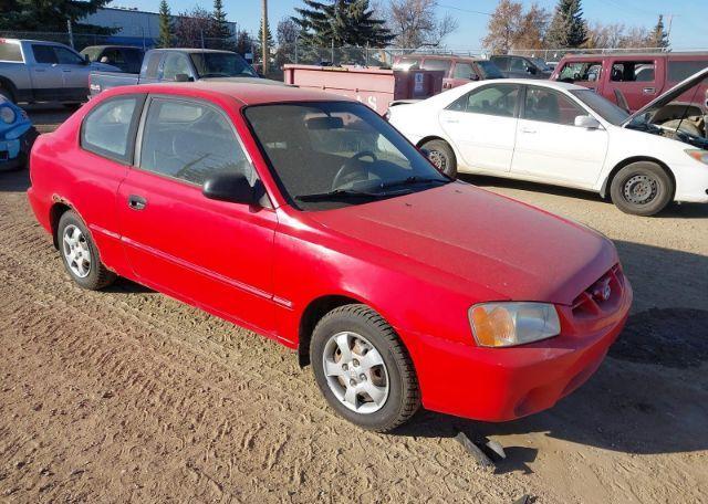 2001 HYUNDAI ACCENT GS