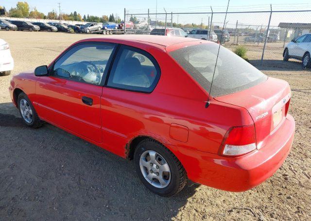2001 HYUNDAI ACCENT GS