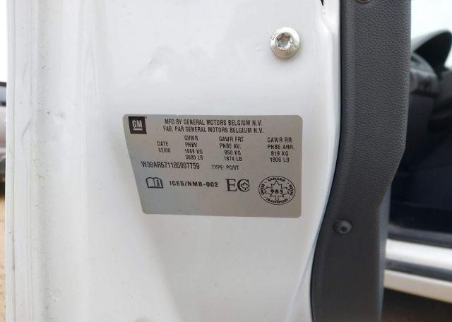 2008 SATURN ASTRA XE