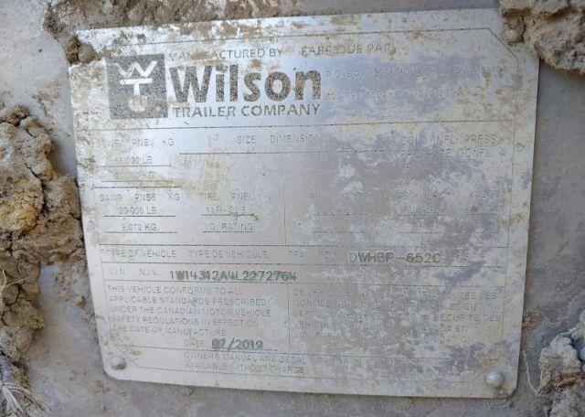 2020 WILSON TRAILER CO PUP TRAILER